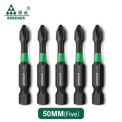 Magnetic Screwdriver Bit Set – Heavy-Duty Impact Drill Bits (50-150mm)
