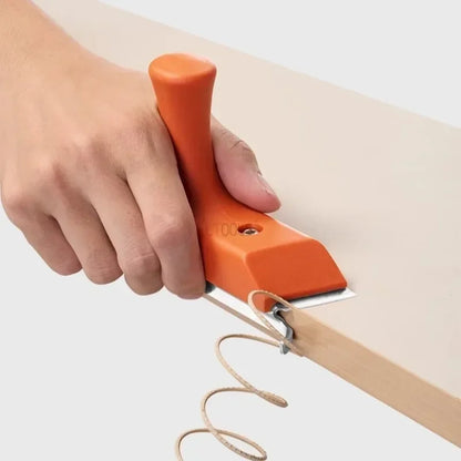 Woodworking Edge Trimmer Scraper – Straight & Arc Deburring Tool