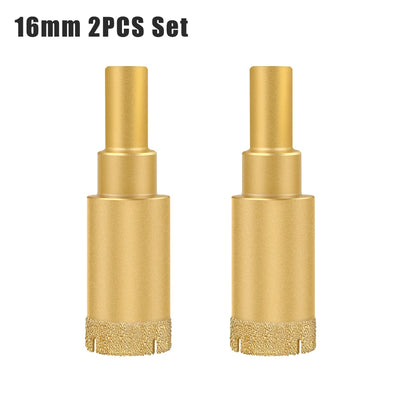 Diamond hole saw drill bit for tile, glass and marble - image 8 of 42