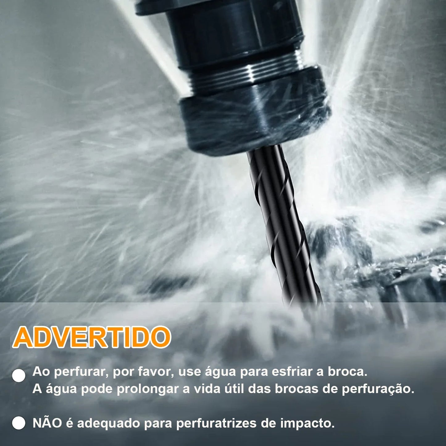 High-Performance Cross-Tip Masonry Drill Bit Set (3-12mm)