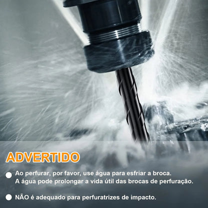 High-Performance Cross-Tip Masonry Drill Bit Set (3-12mm)