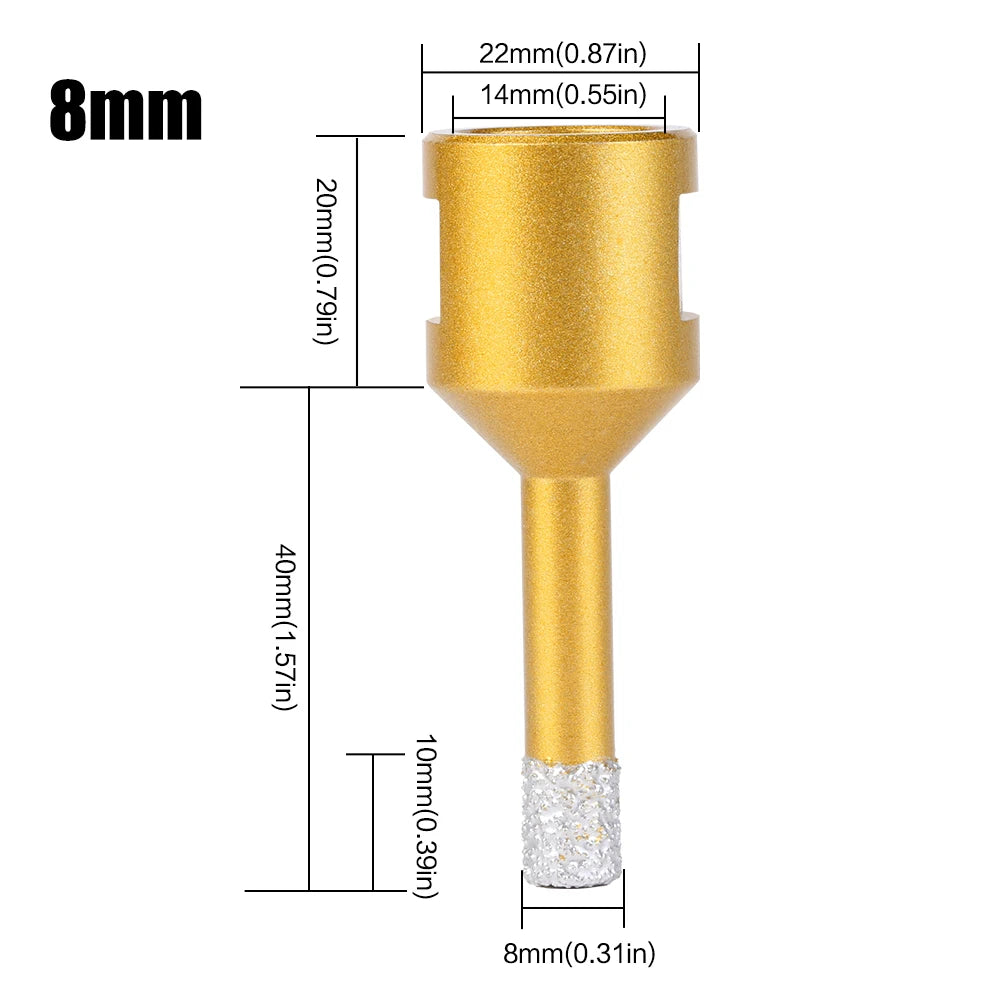 Diamond core drill bit - view 7