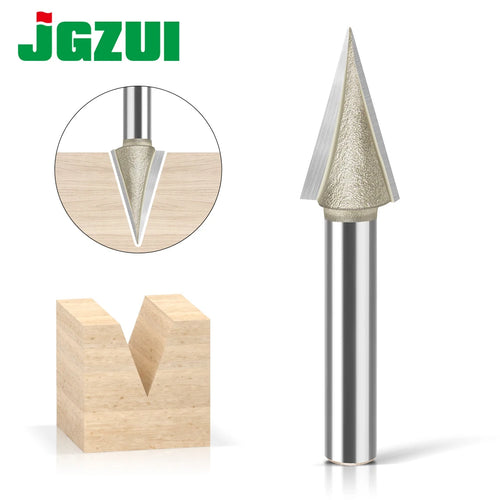 30 degree inclined router bit with 1/4in and 6mm shank - image 1 of 8