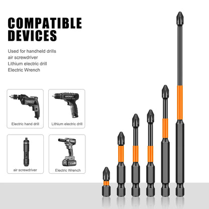 PH2 magnetic cross head screwdriver bit - image 4 of 41