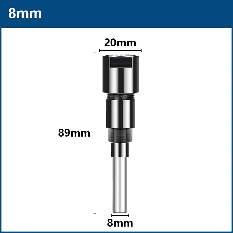 Router Bit Extension Rod - Multi-Size, Router and CNC