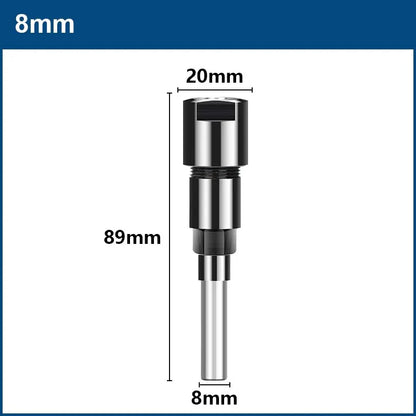 Router Bit Extension Rod - Multi-Size, Router and CNC