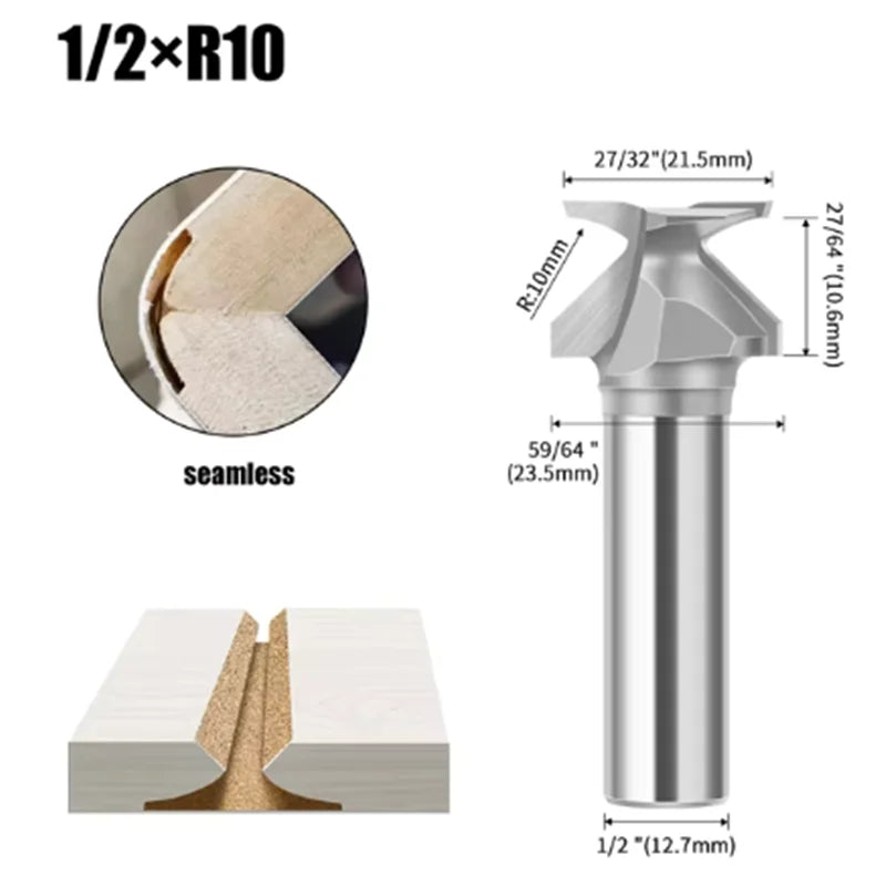 Arc Bending Router Bits – R18/R30 Integrated Forming Knife Set
