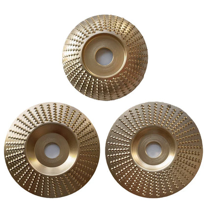 Wood Shaping Disc for Angle Grinder - Carbide Coated