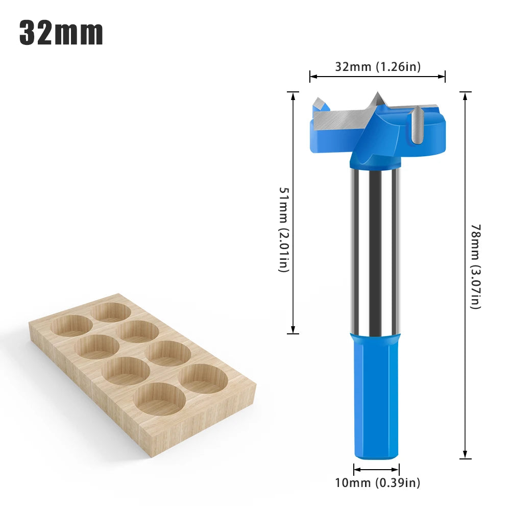Hinge boring drill bit - view 10