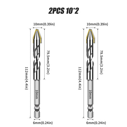 Eccentric drill bit set - view 14