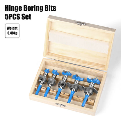 Positioning Hinge Boring Bit - 15-35mm Forstner Hole Opener Set