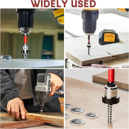Magnetic Locating Screwdriver Bit – PH2 Chrome Vanadium Steel, Hex Shank