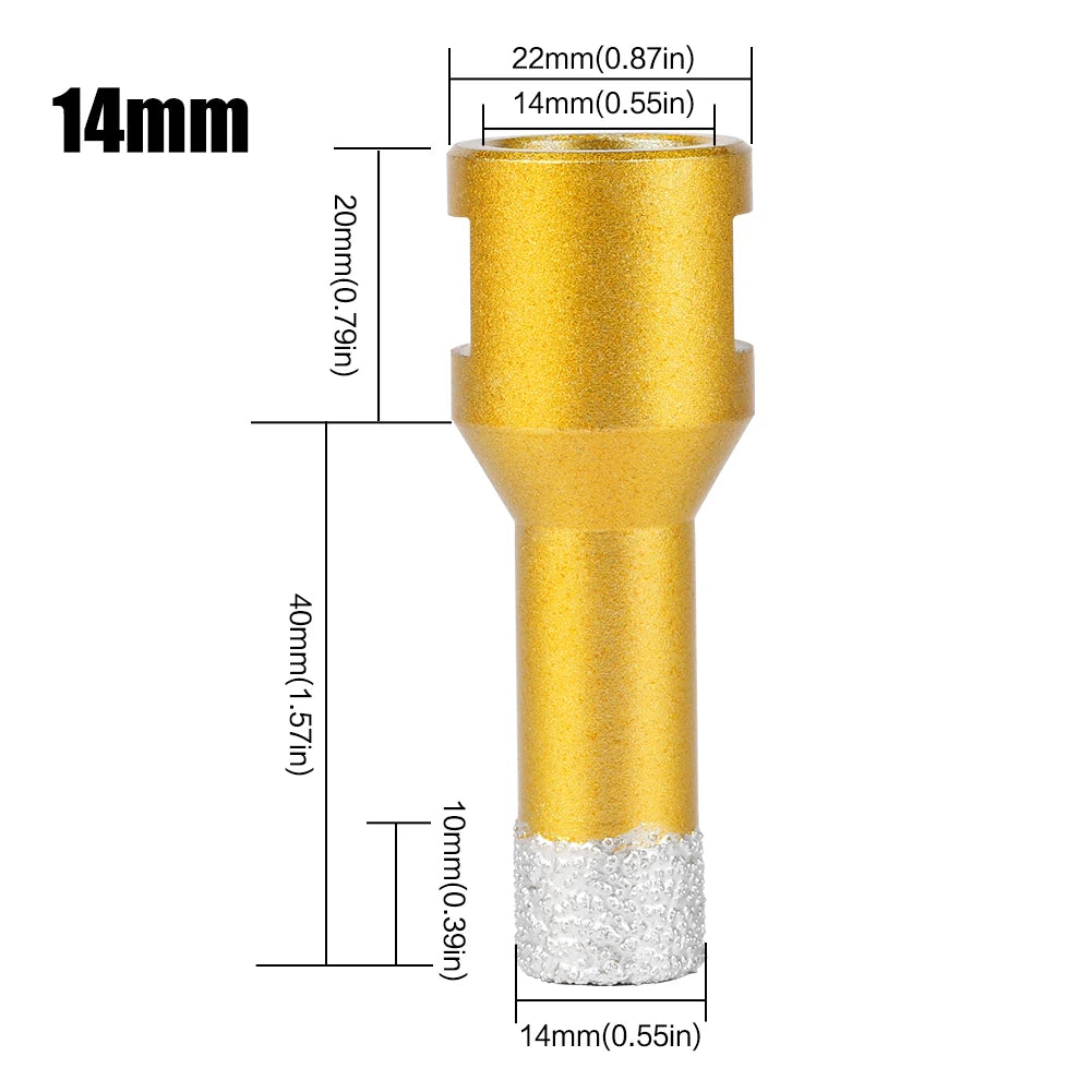 Diamond core drill bit - view 17