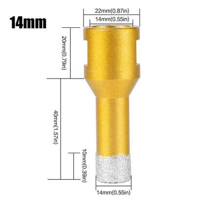 Diamond core drill bit - view 17