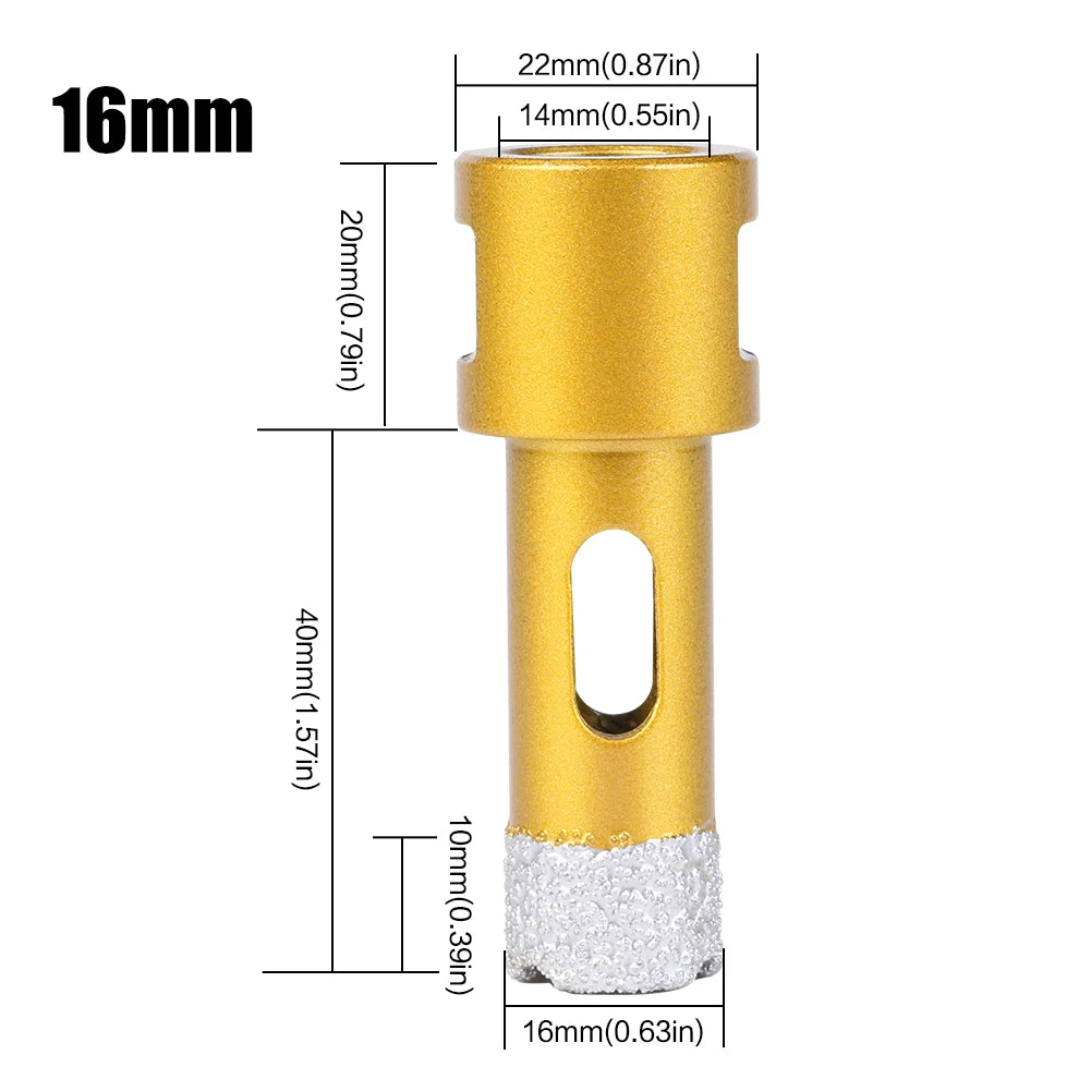 Diamond core drill bit - view 16