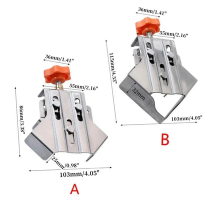 90-Degree Corner Clamp – Adjustable Swing Jaw for Framing & Welding