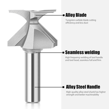 Arc Bending Router Bits – R18/R30 Integrated Forming Knife Set