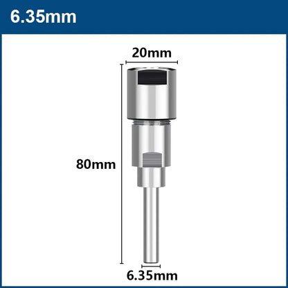 Router Bit Extension Rod - Multi-Size, Router and CNC