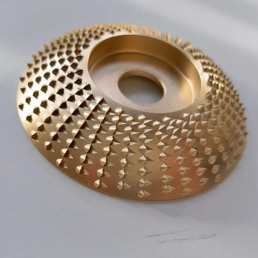 Wood Shaping Disc for Angle Grinder - Carbide Coated