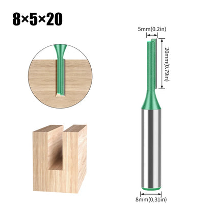 8mm shank straight router bit - image 19 of 26