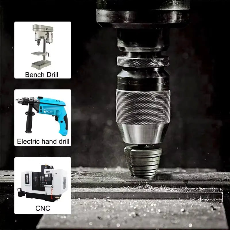 Nitride coated HSS step drill bit set - view 6