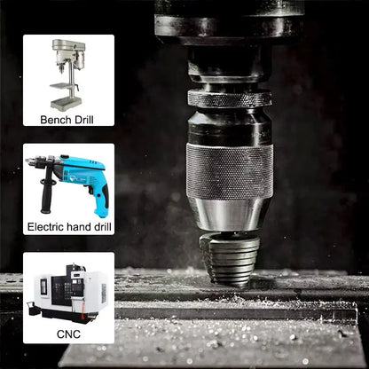 Nitride coated HSS step drill bit set - view 6