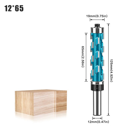Spiral flush trim router bit with double bearing - image 10 of 14