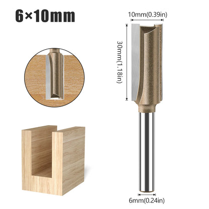 6mm shank straight router bit - image 17 of 29