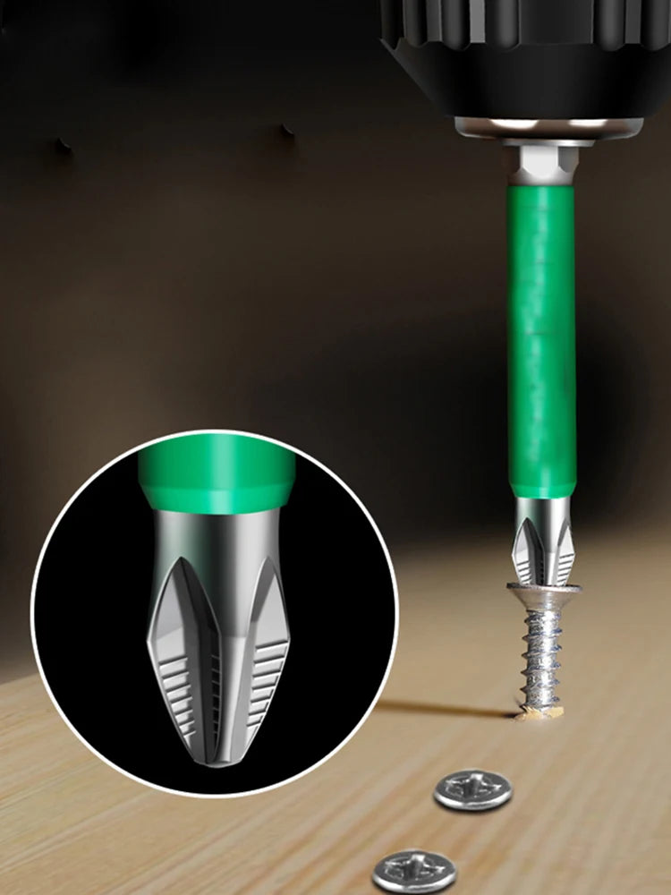 Electric Precision Screwdriver Set – PH2 Magnetic Bits, 25-150mm