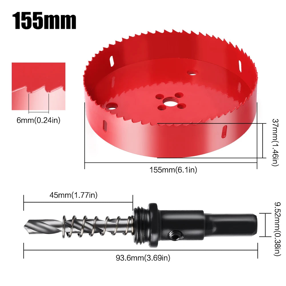 M42 bi-metal hole saw 100-175mm - image 9 of 22