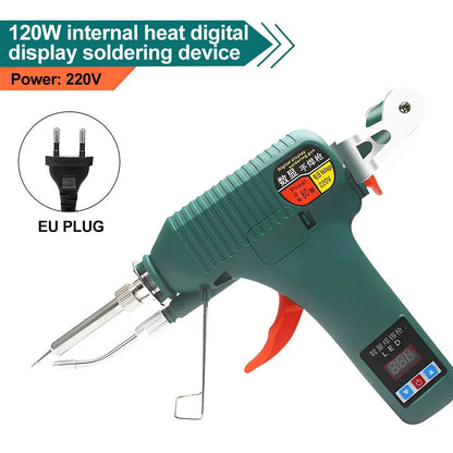 Digital Soldering Gun – 80W/120W Adjustable Temperature