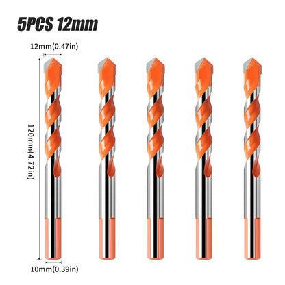Triangle Tip Masonry Drill Bit - Glass, Tile & Concrete Hole Opener