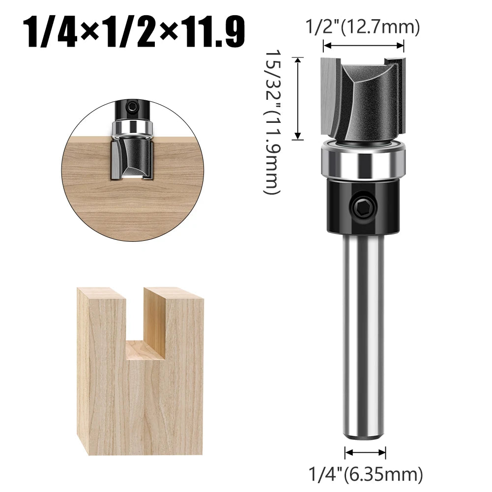 Bearing straight router bit - image 12 of 16