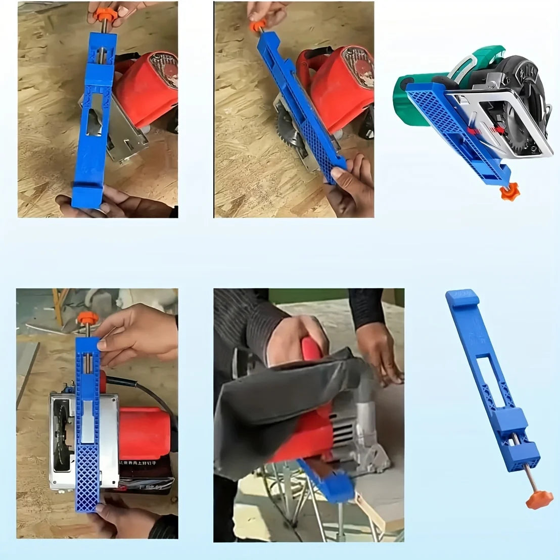 Adjustable Saw Guide for Circular & Marble Saws