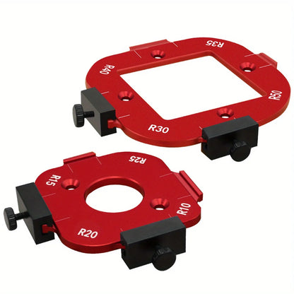 R10-R50 Round Corner Radius Template Set – Router Table Jig
