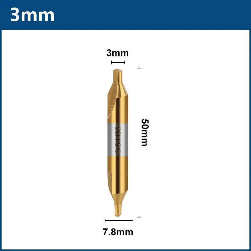 HSS 60 degree center drill bit - view 8