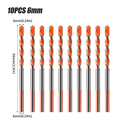 Triangle Tip Masonry Drill Bit - Glass, Tile & Concrete Hole Opener
