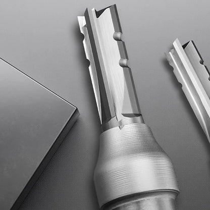 Tideway 4-Flute TCT Straight Router Bit – CNC Carbide Milling Cutter