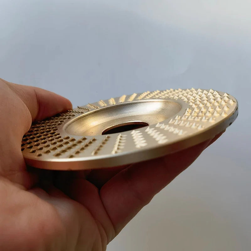 Wood Shaping Disc for Angle Grinder - Carbide Coated