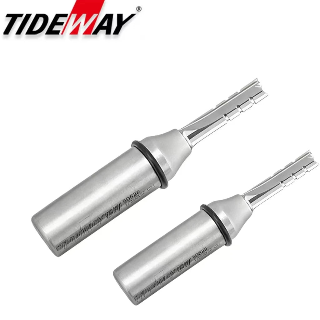 1/2in shank 3-flute straight router bit - view 2