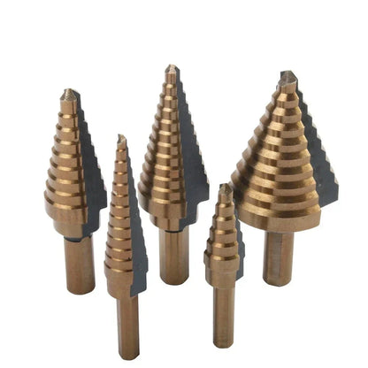 Kit Brocas Escalonadas – Aço Rápido HSS 4241