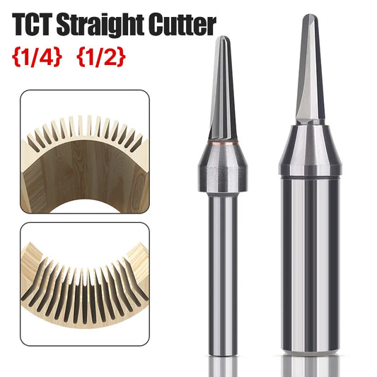 TCT wood bending grooving cutter, circular groove end mill
