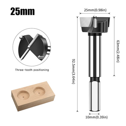 12-60mm tungsten carbide Forstner hinge boring bit - image 13 of 34