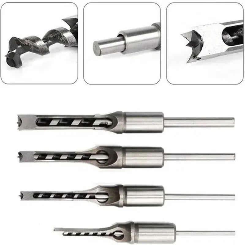 Square Wood Mortise Drill Bit
