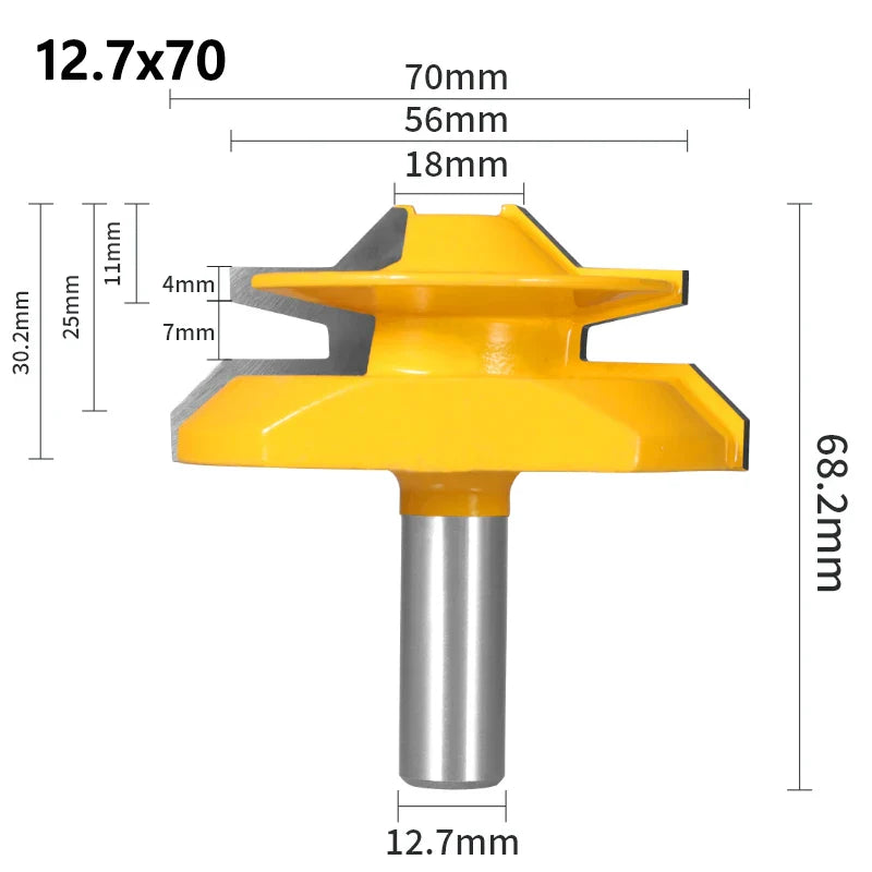 45-Degree Miter Router Bit - Precision Joinery