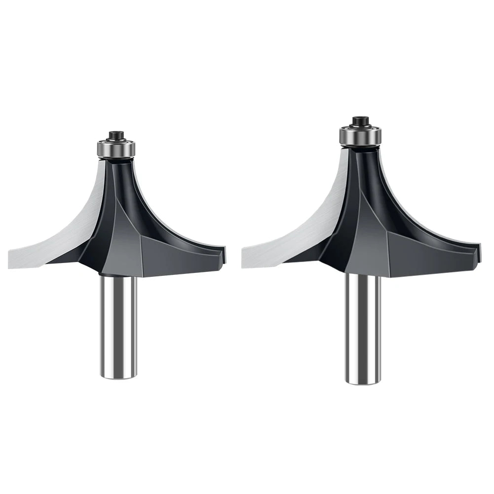 12mm shank round over router bit with bearing - image 6 of 27