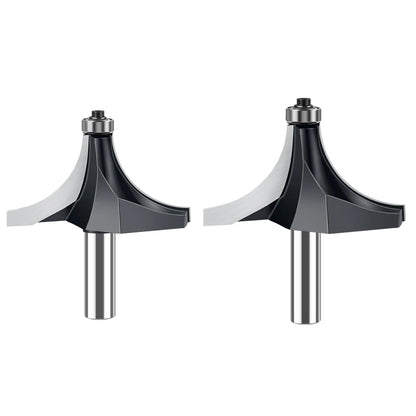 12mm shank round over router bit with bearing - image 6 of 27