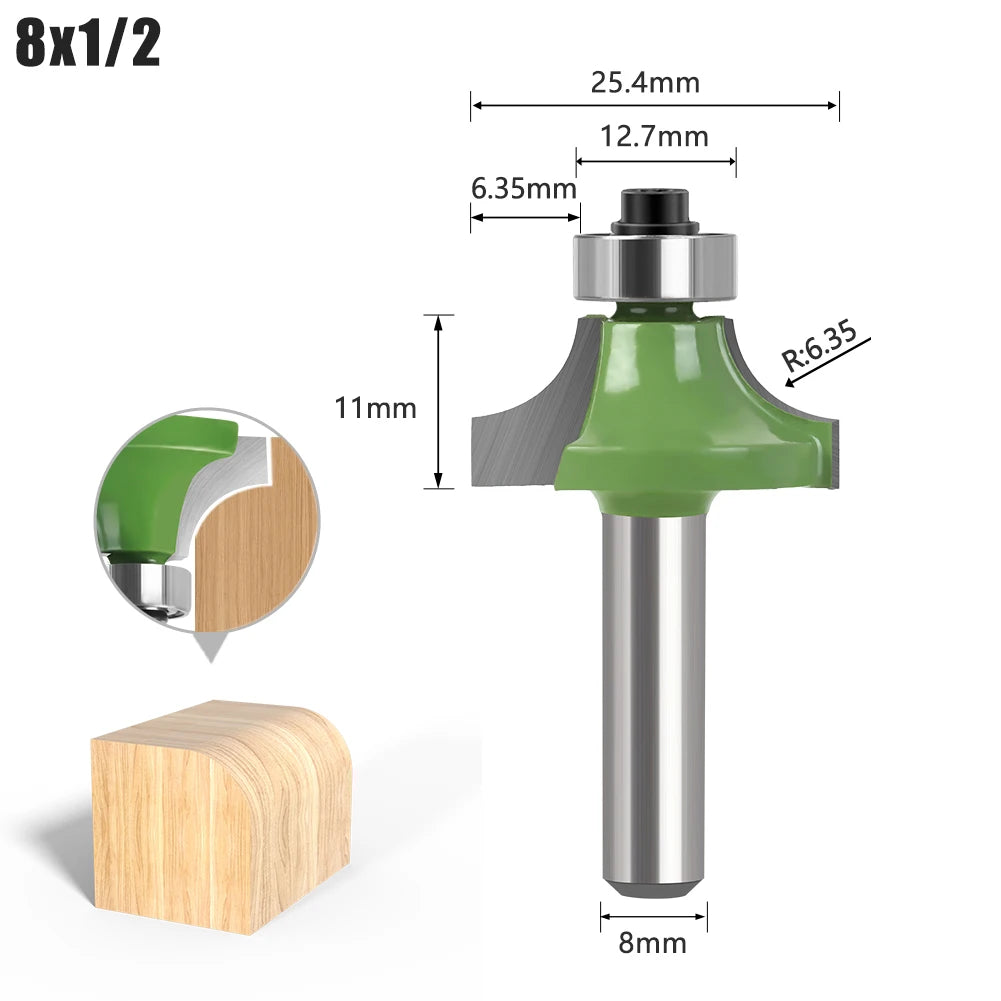 8mm shank straight router bit - image 13 of 15