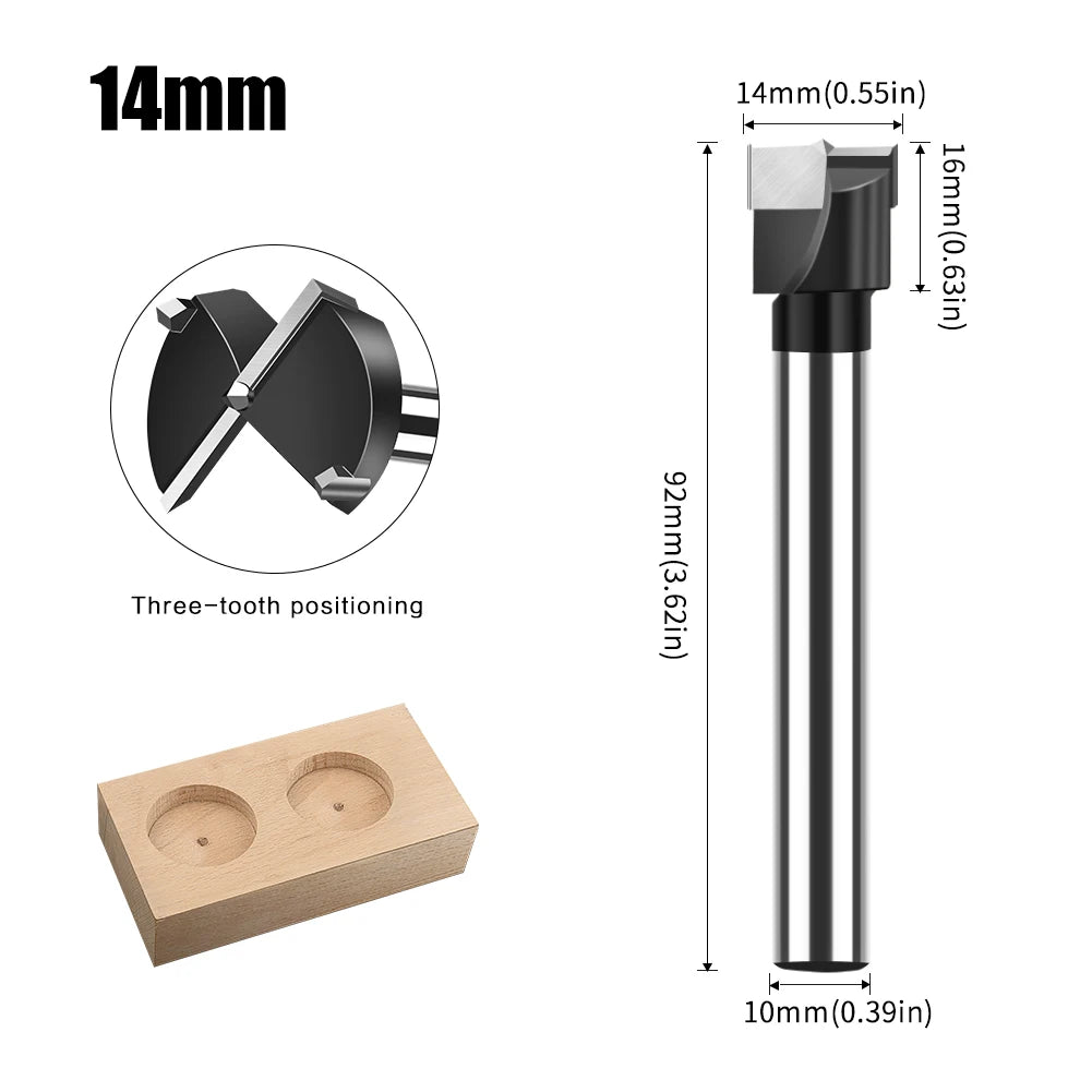 12-60mm tungsten carbide Forstner hinge boring bit - image 17 of 34