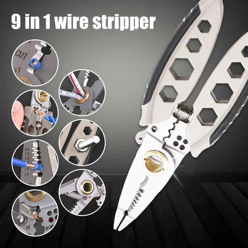 7-in-1 Professional Wire Stripper & Crimping Tool